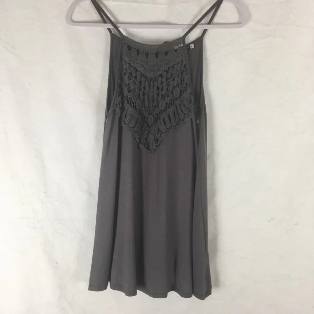 Relax Fit Embroidered Tank Top Sleeveless Size Large - Picture 6 of 8